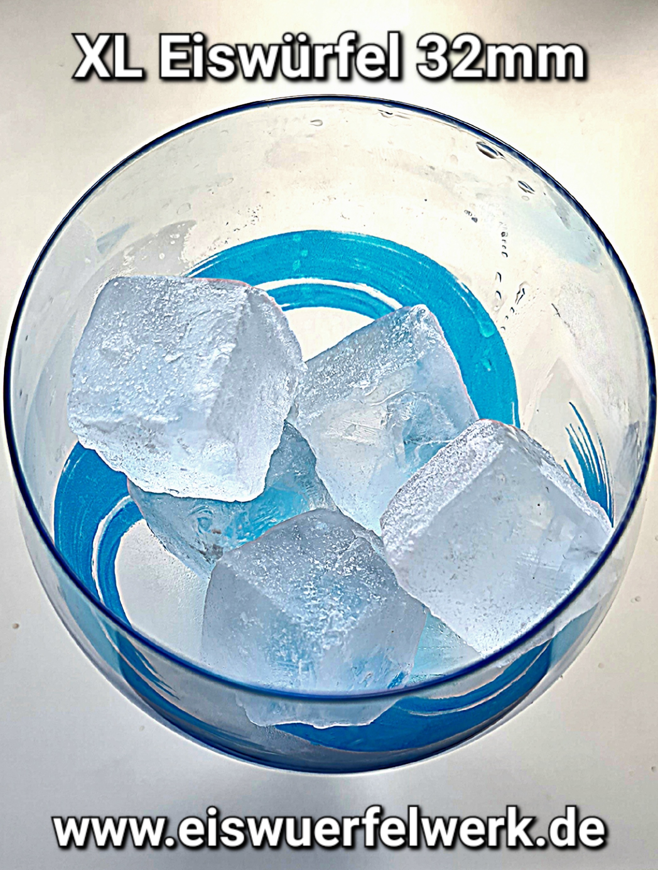 XL Eis Gin Glas eiswrfelwerk
