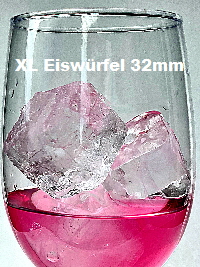 XL Eiswrfel Glas Aperol